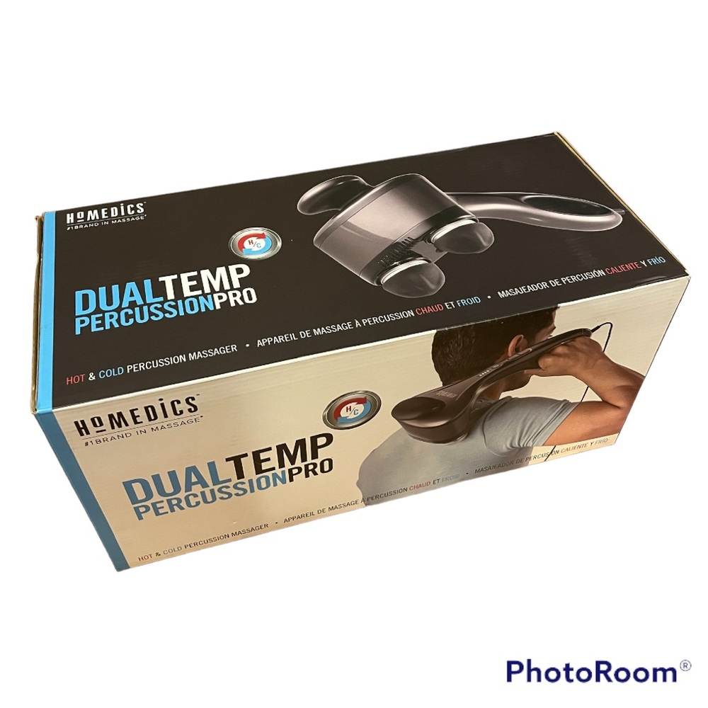 HOMEDICS Duel Temp Handheld Massager - NWOT